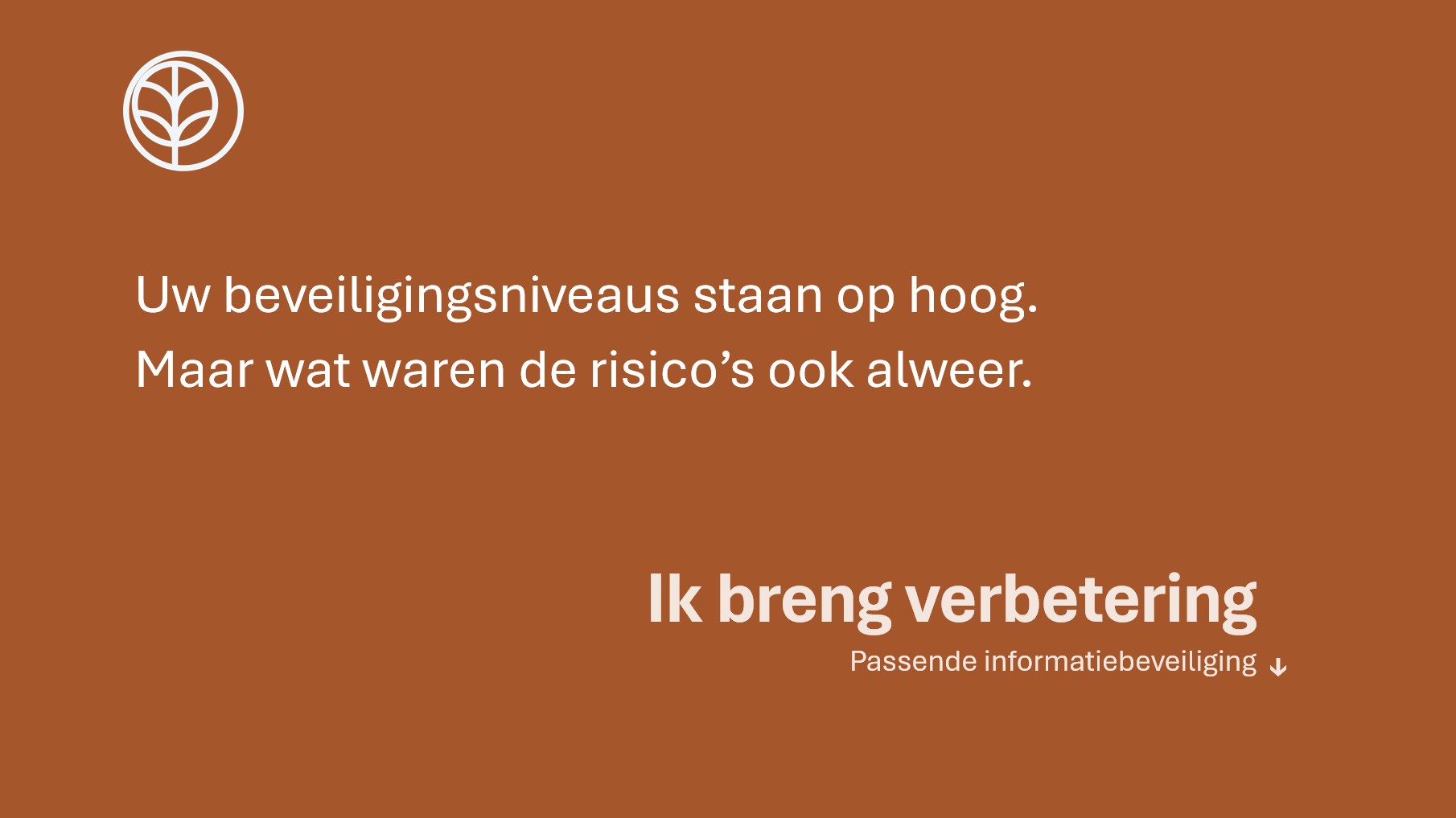 Post #2 | Informatiebeveiliging